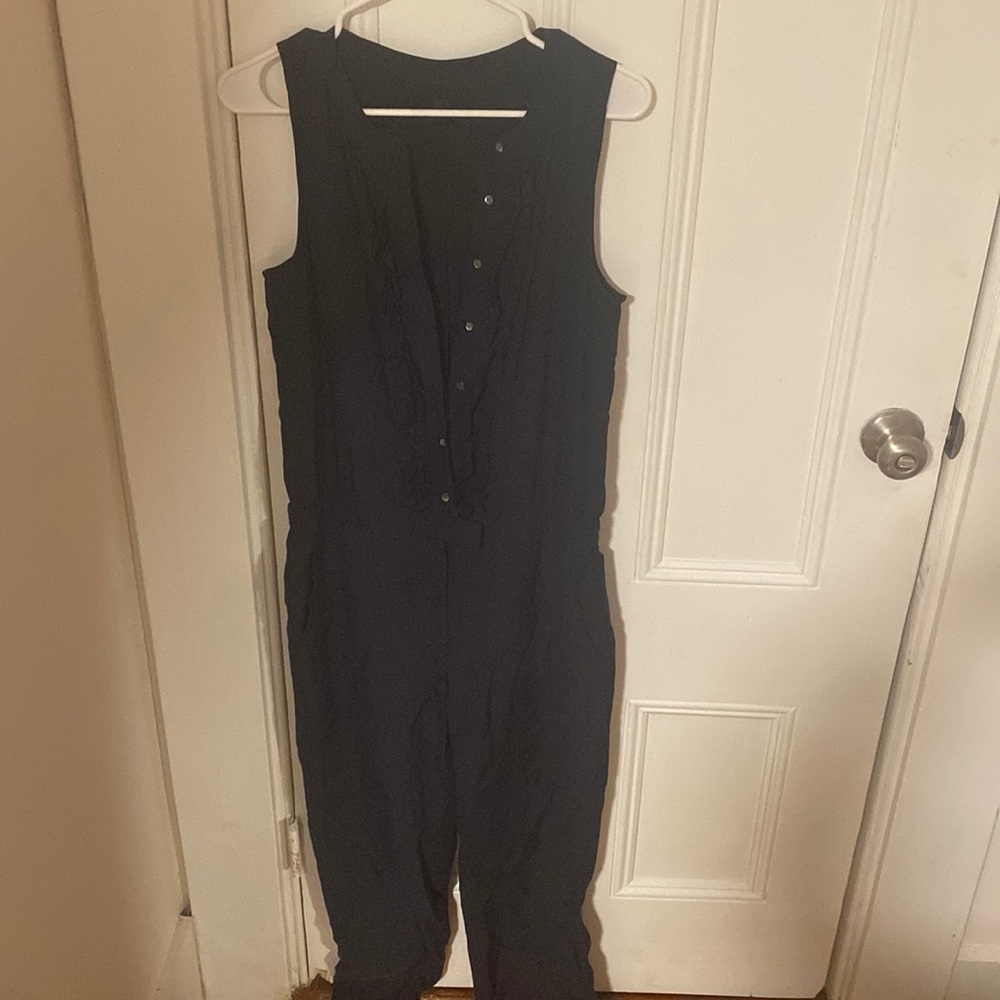 J Crew Jumpsuit Navy Blue